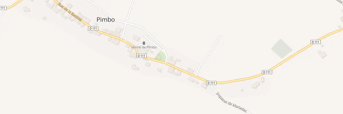 Plan du 48 Au Bourg à Pimbo