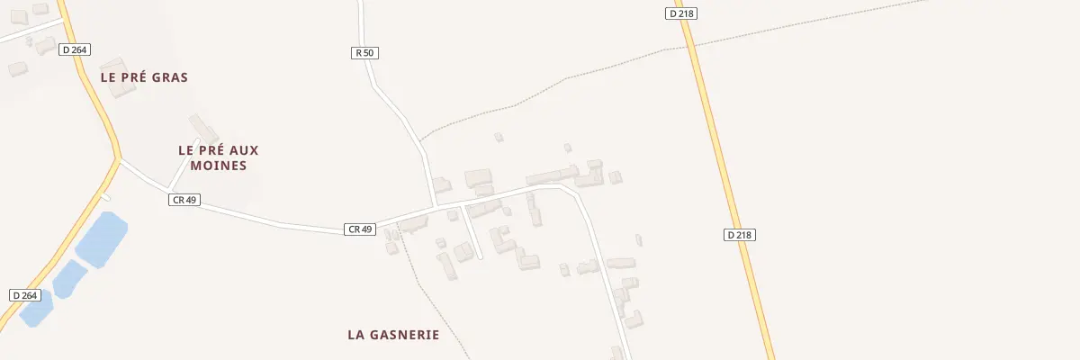 Plan du 397 La Gasnerie à Madré