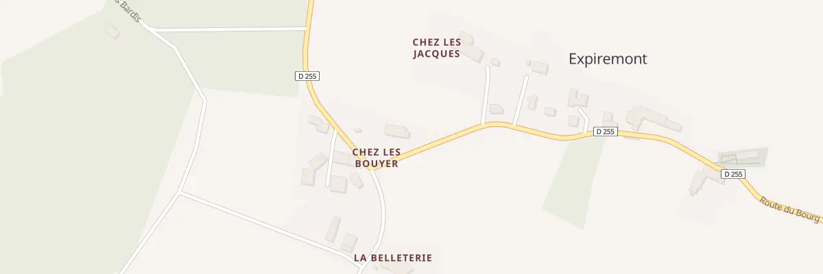 Plan du 5032 Le Petit Bouyer à Expiremont