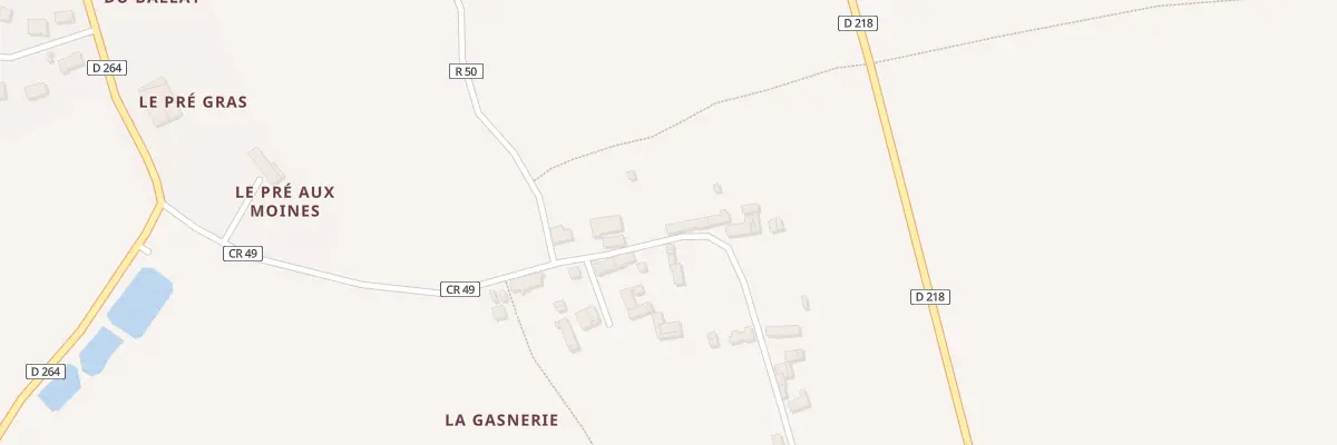 Plan du 413 La Gasnerie à Madré