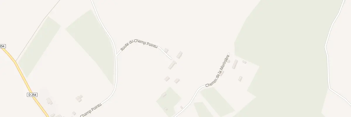Plan du 35 La Moriniere à Craménil
