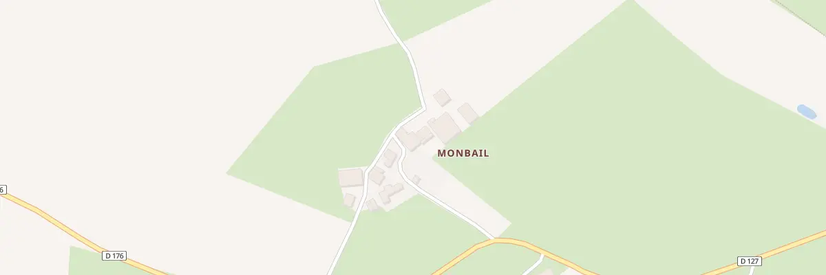 Plan du 5124 Monbail à Fénery