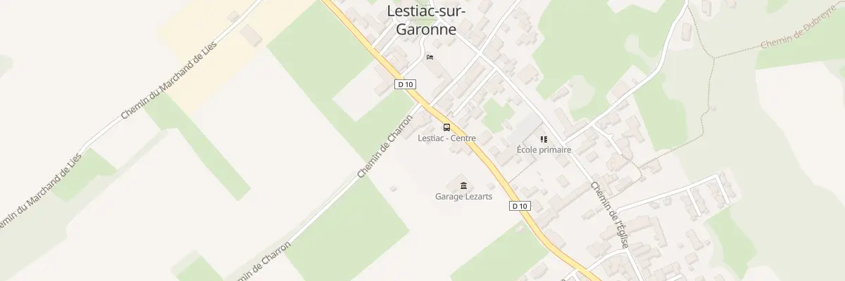 Plan du 76 Rte de Bordeaux à Lestiac-sur-Garonne