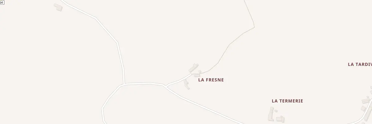 Plan du 5176 Le Fresne à Madré