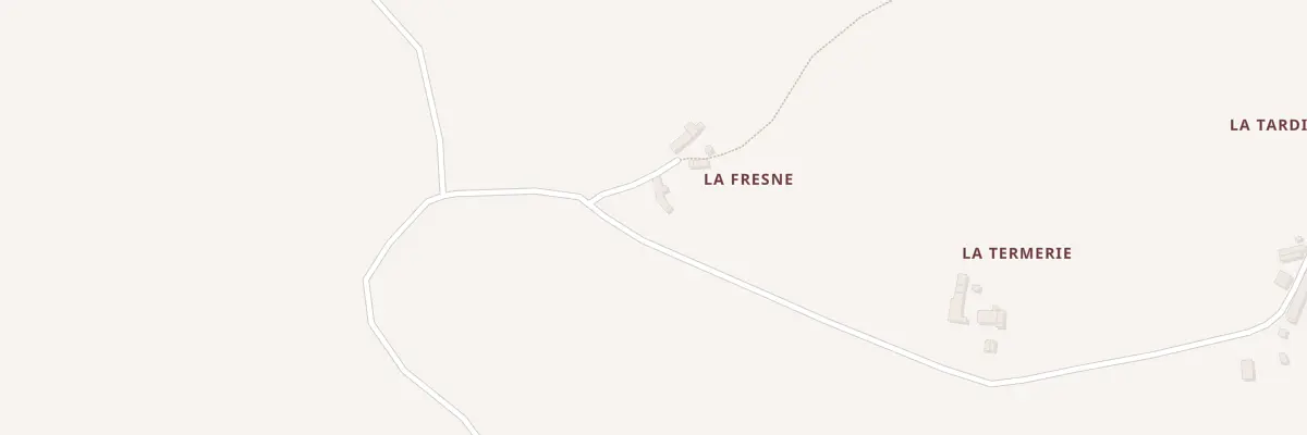 Plan du 48 Le Fresne à Madré