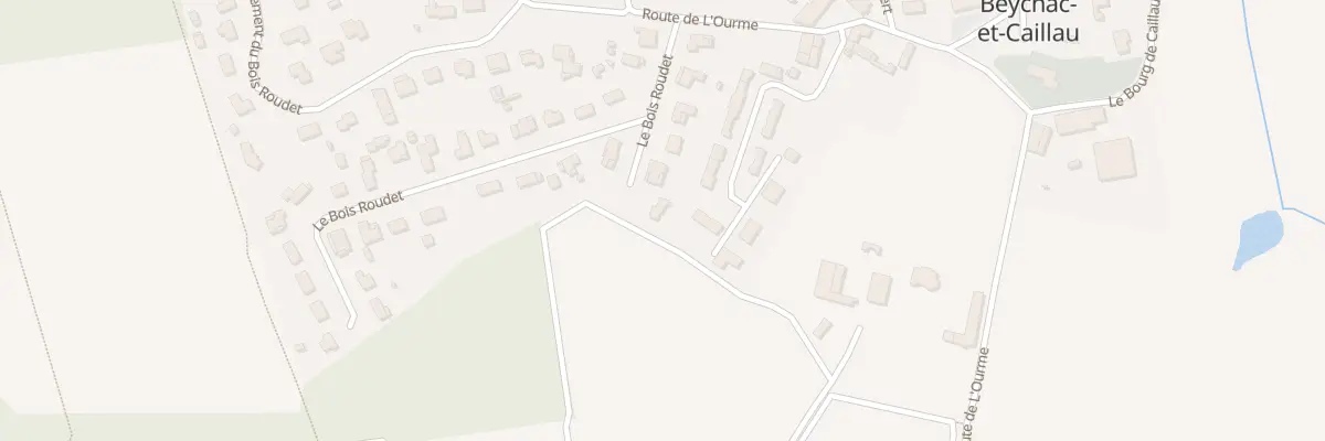 Plan du 562 Le Bois Roudet à Beychac-et-Caillau