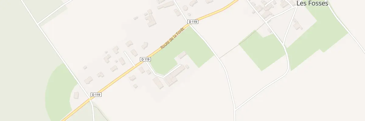 Plan du 8 Rte de la Forêt aux Fosses