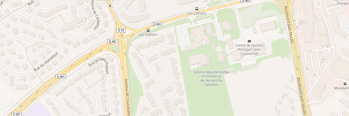 Plan du 66 Rue des Luthiers à Caen
