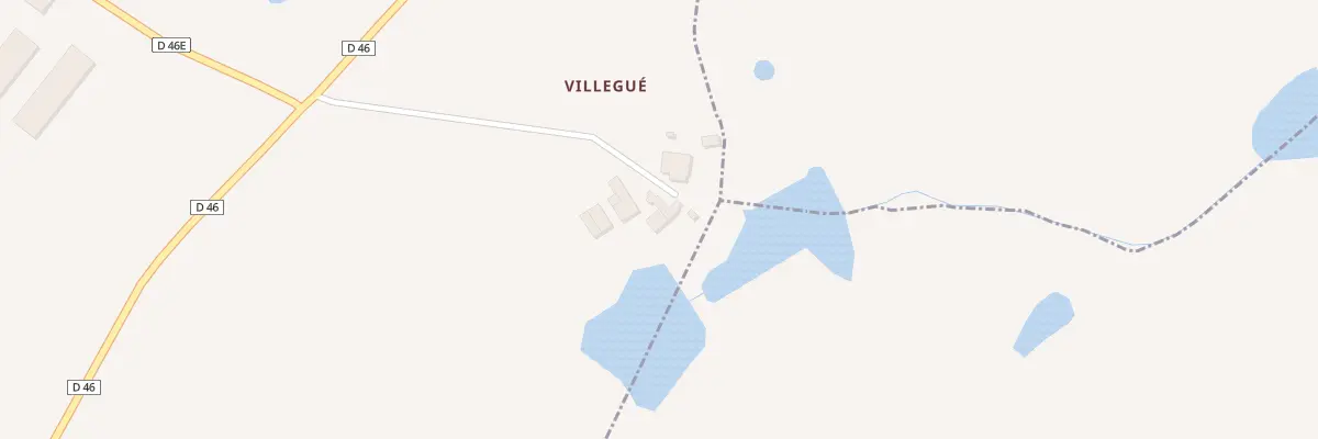 Plan du 5307 Villegue à Amailloux