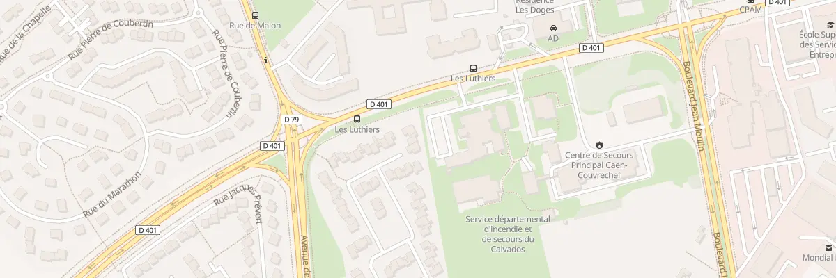 Plan du 78 Rue des Luthiers à Caen