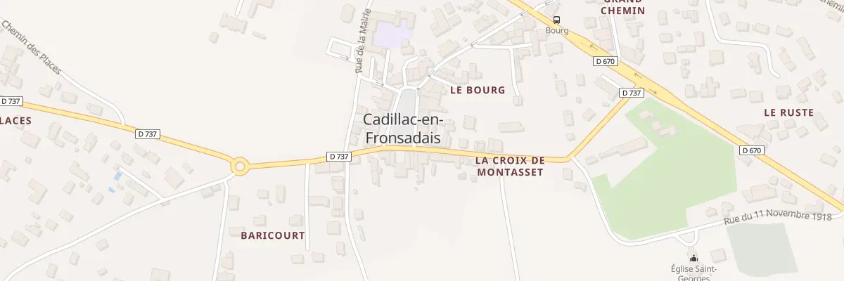 Plan du 6 Rue du 8 Mai 1945 à Cadillac-en-Fronsadais