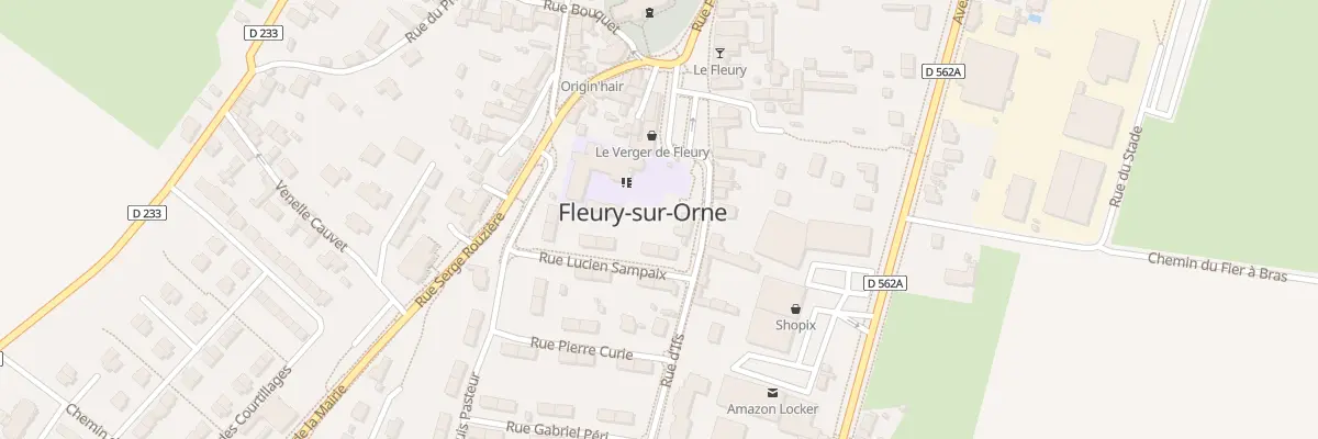 Plan du 10 Rue d’Ifs à Fleury-sur-Orne