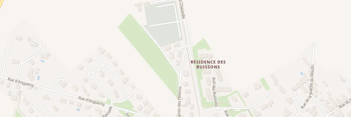 Plan du 3 Clos des Pèlerins à Mathieu