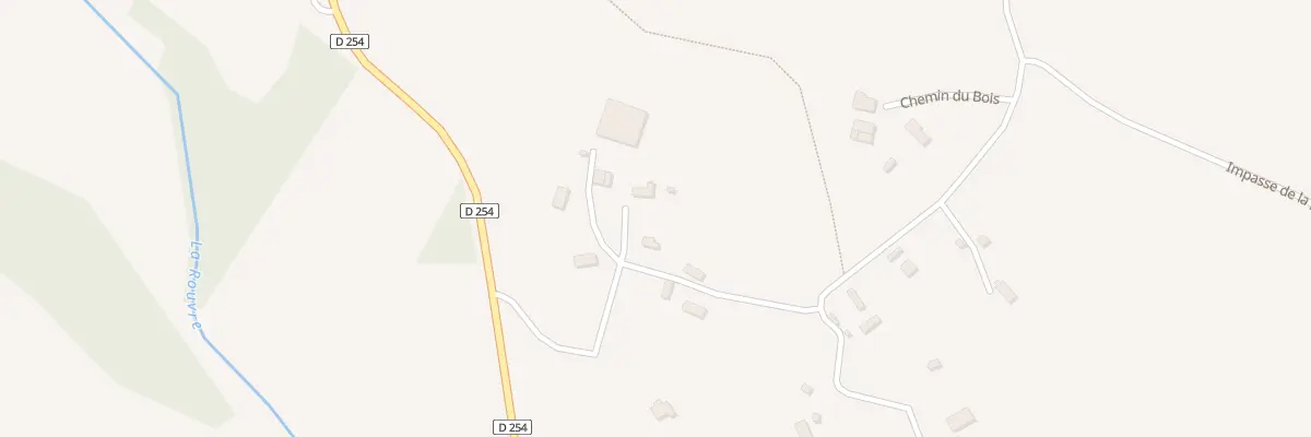 Plan du 157 Che de la Fontaine à Craménil
