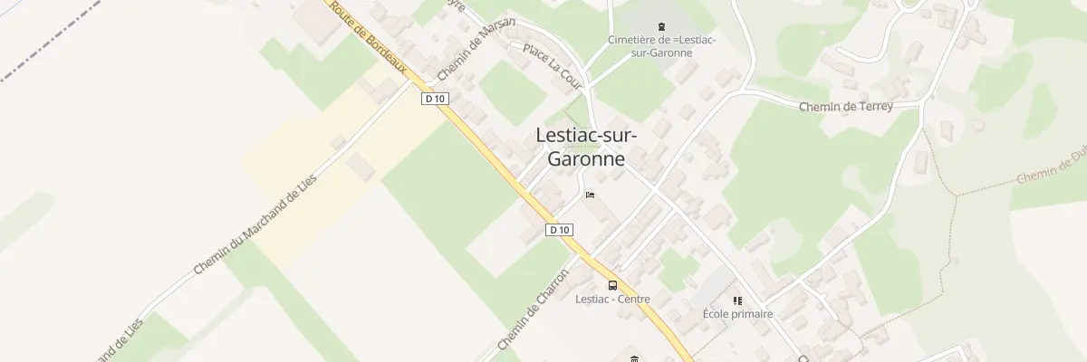 Plan du 411 Rte de Bordeaux à Lestiac-sur-Garonne