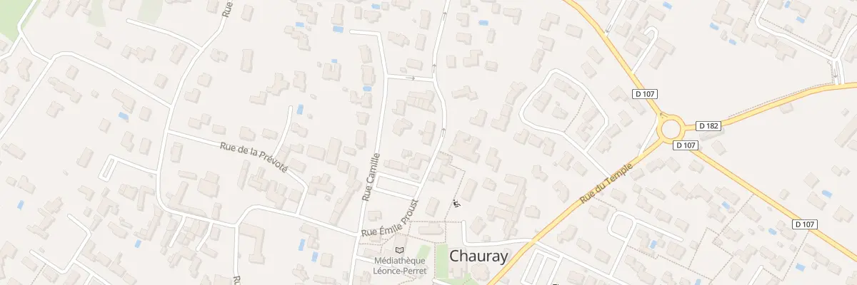 Plan du 29 Rue Emile Proust à Chauray