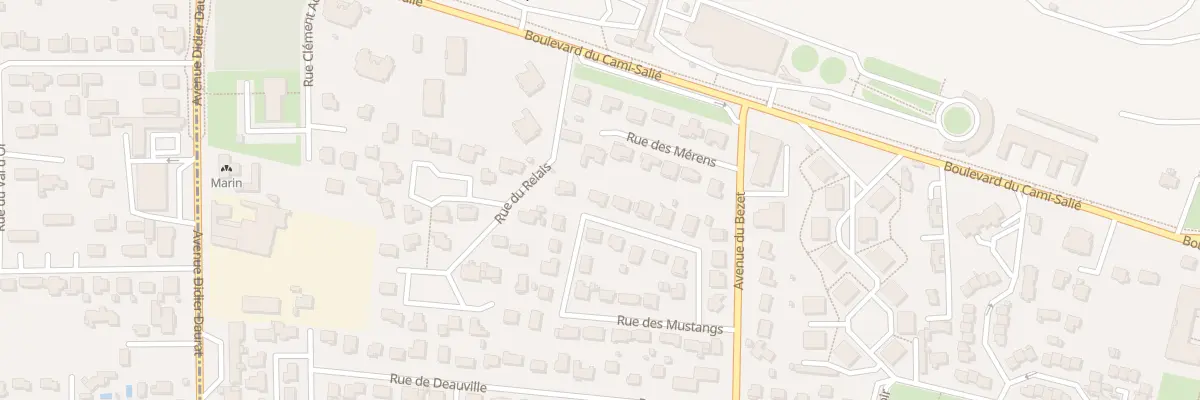 Plan du 18 Rue des Mustangs à Pau