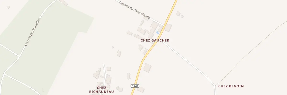 Plan du 1 Rte de la Croix à Réaux sur Trèfle