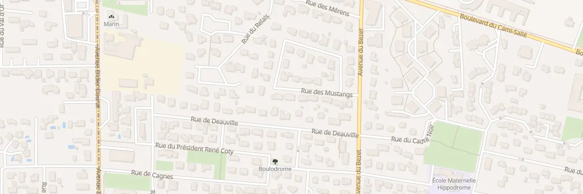 Plan du 34 Rue des Mustangs à Pau