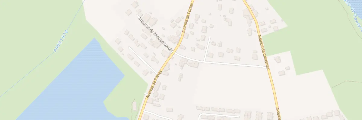 Plan du 48 Rue des Fleurs à Izon