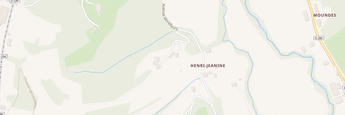Plan du 90 Av Montfleury à Gelos