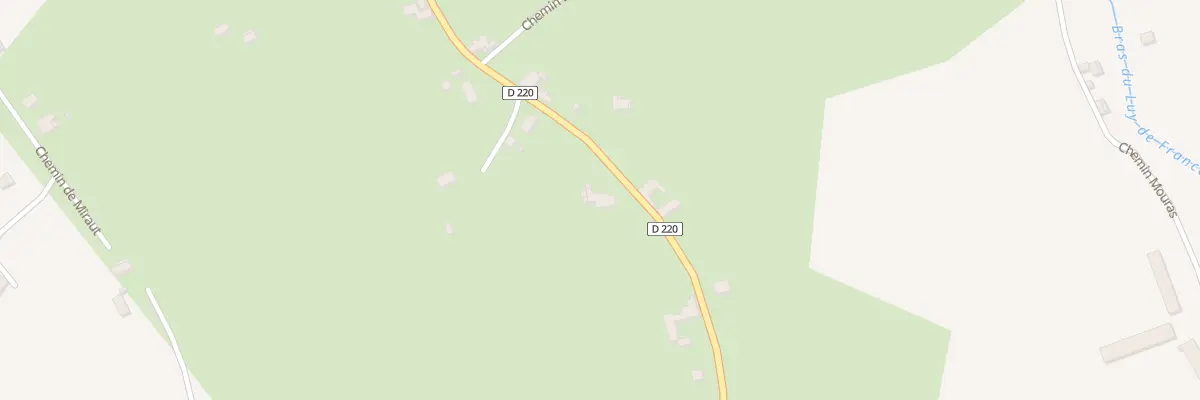Plan du 34 Rte de Viven à Auga