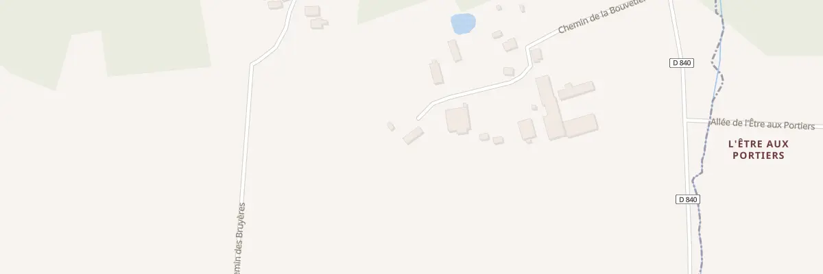 Plan du 333 Che de la Bouvetière à Sainte-Honorine-la-Guillaume
