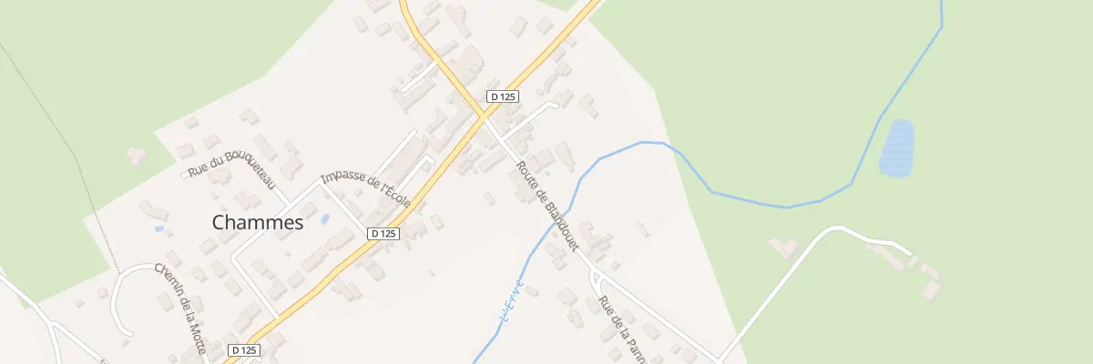Plan du 7 Rte de Blandouet à Sainte-Suzanne-et-Chammes