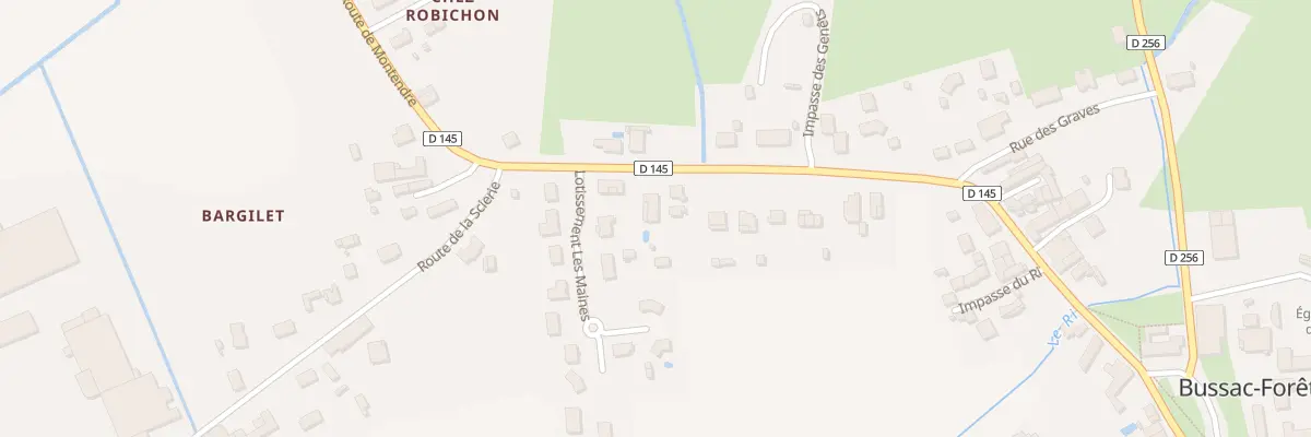 Plan du 63 Rte de Montendre à Bussac-Forêt