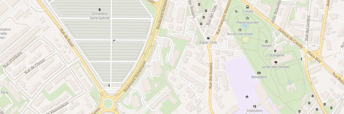 Plan du 5 Bd Richemond à Caen