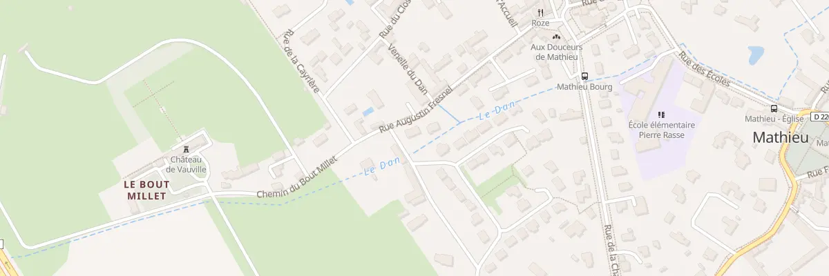 Plan du 17 Rue Augustin Fresnel à Mathieu