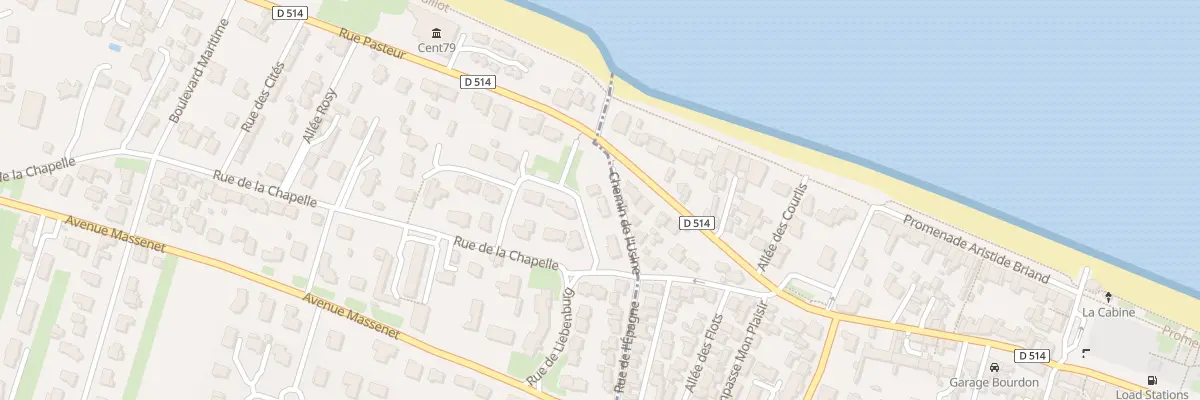 Plan du 3 Rue d’Emsworth à Saint-Aubin-sur-Mer