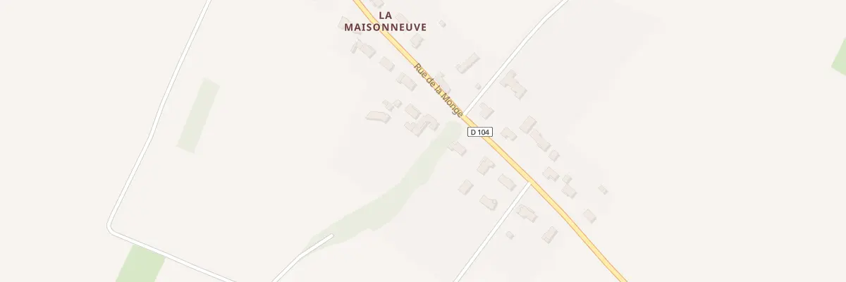 Plan du 5 Rue de la Monge à Saint-Martin-de-Bernegoue