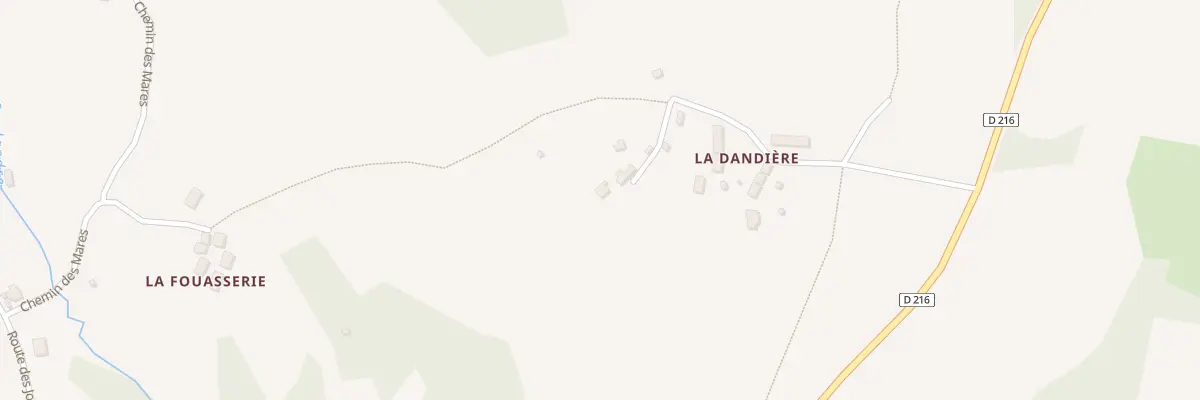 Plan du 364 Che de la Dandière à Sainte-Honorine-la-Guillaume