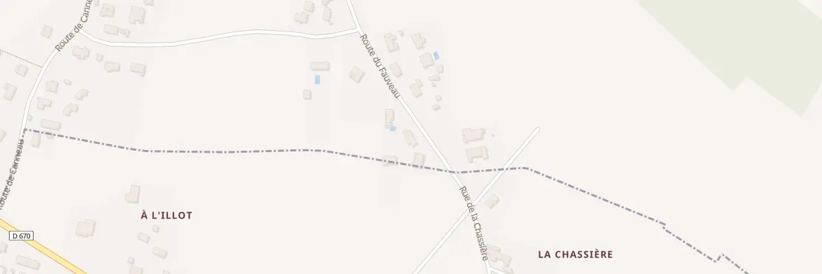 Plan du 710 Rte de Fauveau à La Lande-de-Fronsac