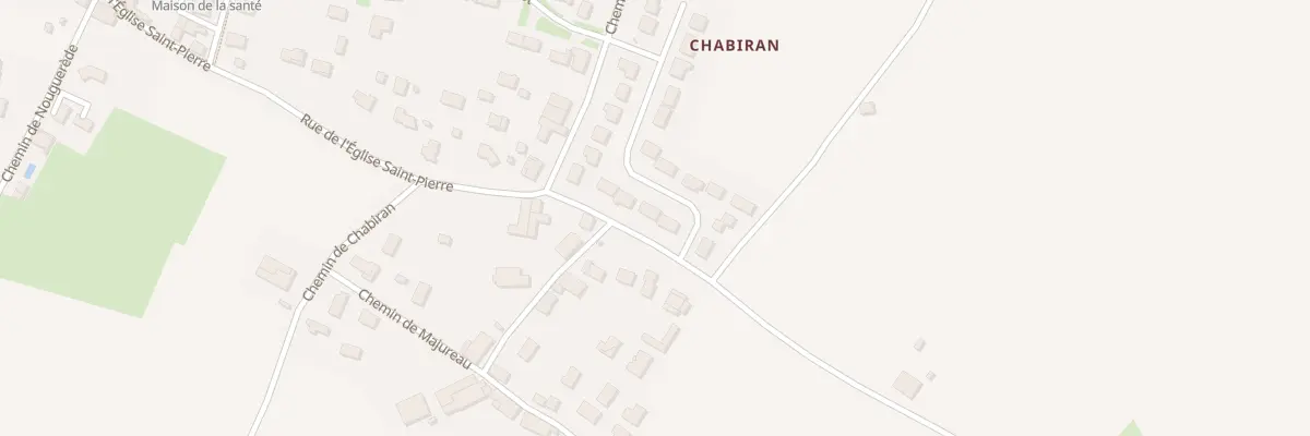 Plan du 18 Chabiran à Val de Virvée