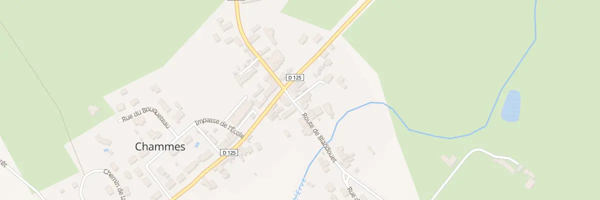 Plan du 2 Imp du Closeau à Sainte-Suzanne-et-Chammes