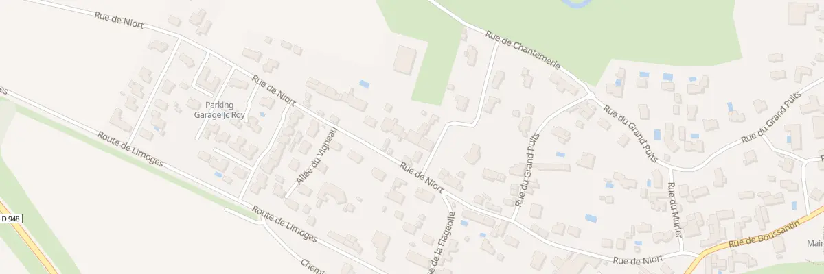 Plan du 38 Rue de Niort à Vouillé