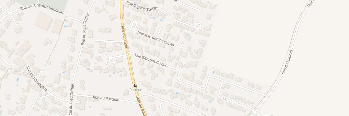 Plan du 23 Rue Georges Cuvier à Chauray