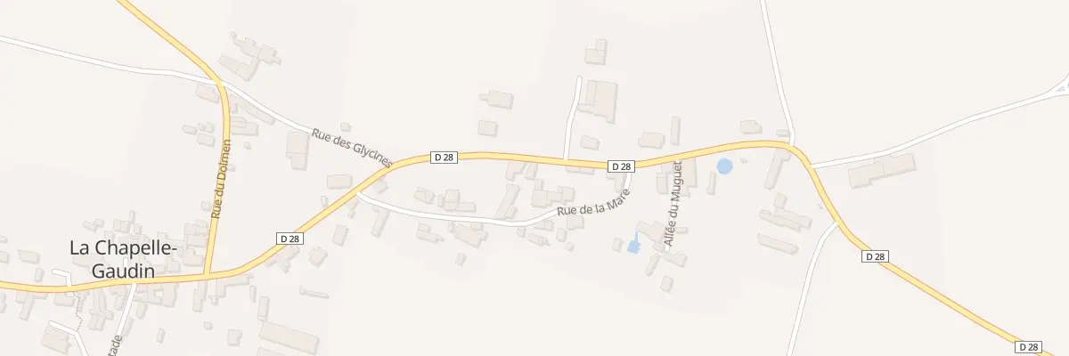 Plan du 24 Rue du Bois Robin Chapelle à Argentonnay