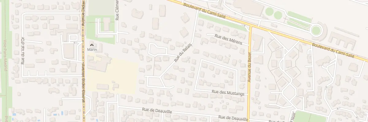Plan du 26 Rue du Relais à Pau