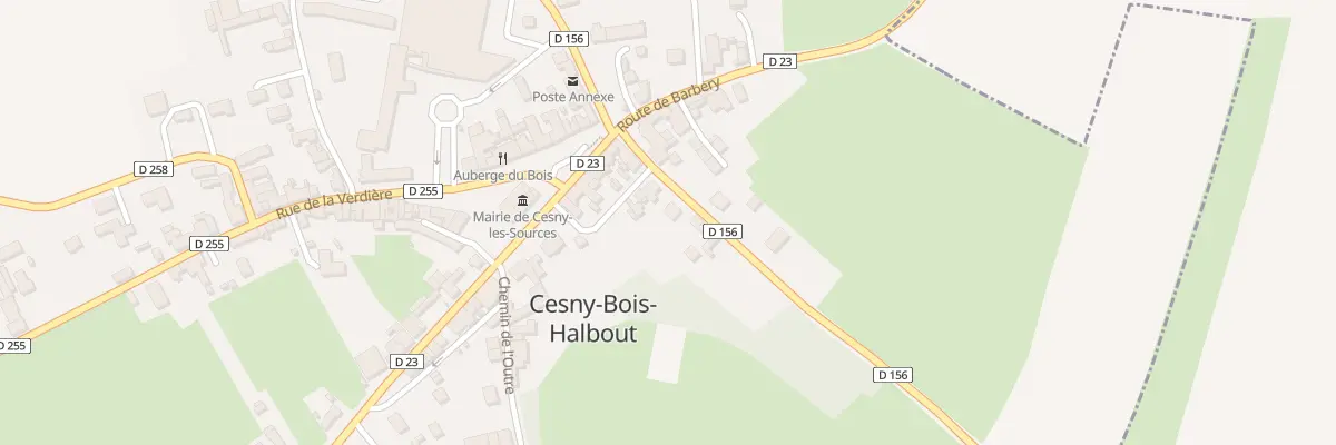 Plan du 4 Rte de Falaise Cesny-B-H à Cesny-les-Sources