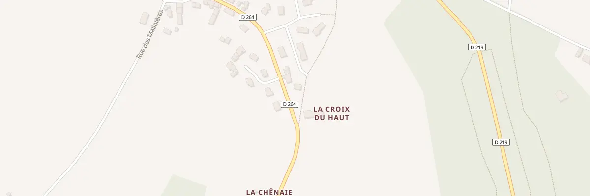 Plan du 7 Lot de Croix du Houx au Ham