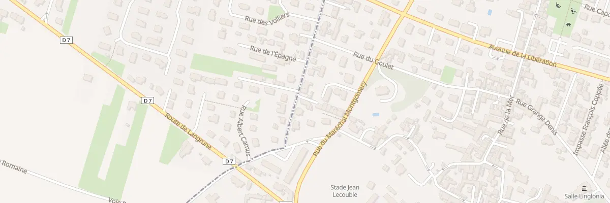 Plan du 49 Rue de l’Épagne à Langrune-sur-Mer
