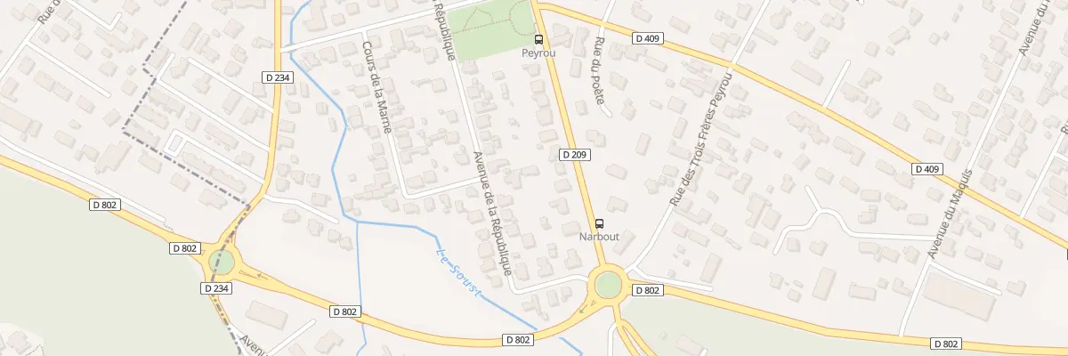 Plan du 44 Av de la Vallée Heureuse à Gelos