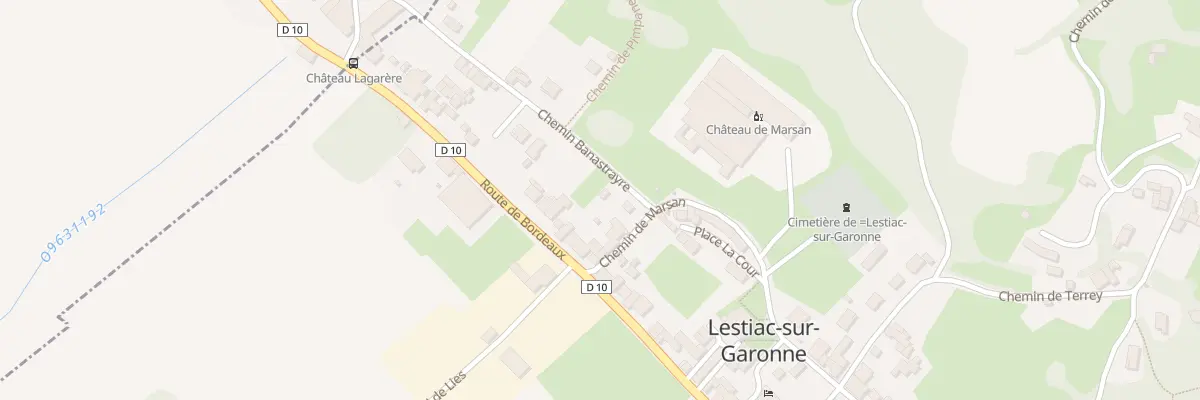 Plan du 212 Che de Banastrayre à Lestiac-sur-Garonne