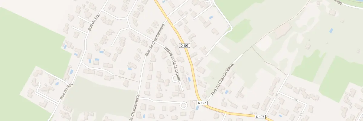 Plan du 15 Imp de la Gruete à Chauray
