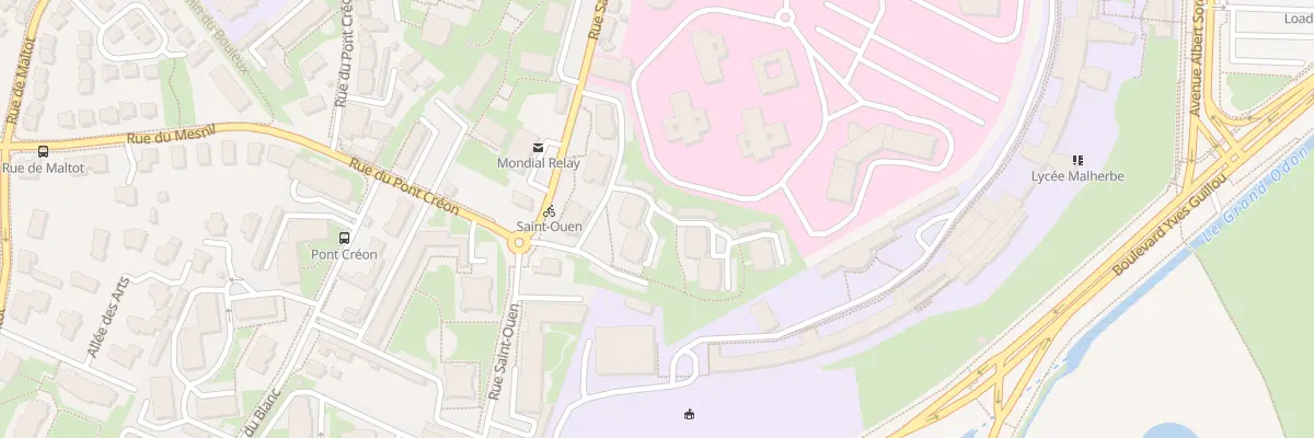 Plan du 21B Rue Saint-Ouen à Caen