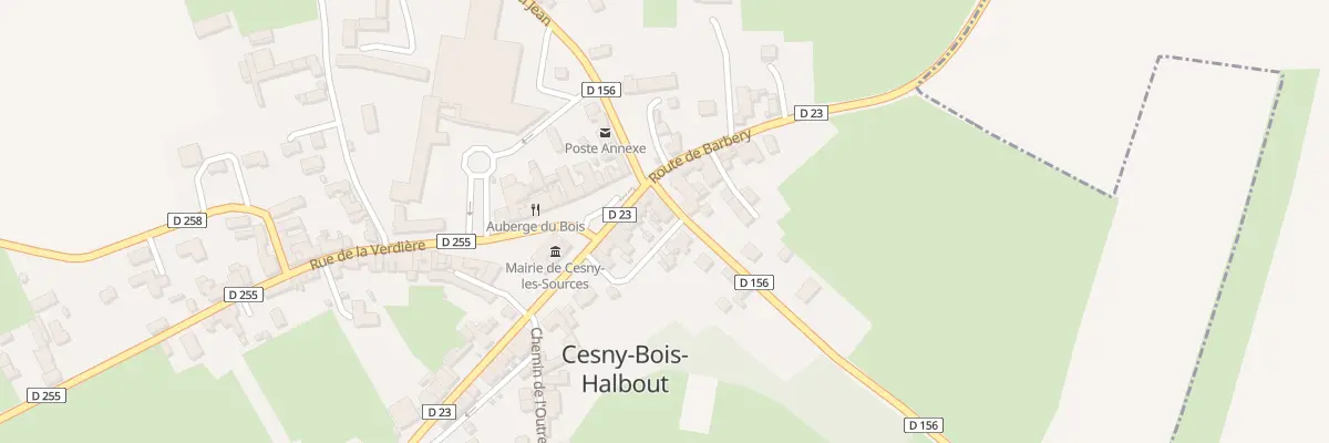 Plan du 2 Rue de l’Hospice à Cesny-les-Sources