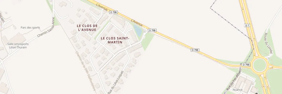 Plan du 1 Rue des Viducasses à Cambes-en-Plaine